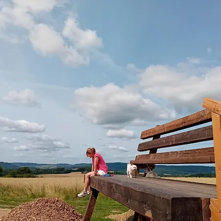 Eifel Duitsland Fraai Met Tuin Feriehus
