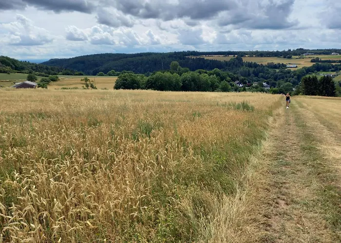 Eifel Duitsland Fraai Met Tuin *