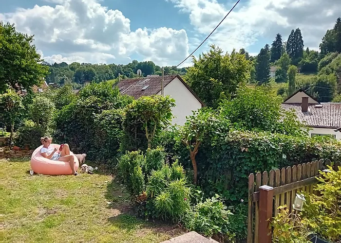 Eifel Duitsland Fraai Met Tuin Feriehus *